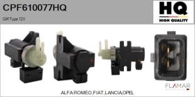 HQ CPF610077HQ - Válvula presion, control de gases de escape