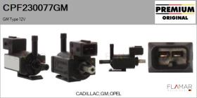GM CPF230077GM - Válvula presion, control de gases de escape