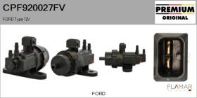 FORD-VOLVO-SAAB CPF920027FV - Válvula presion, control de gases de escape
