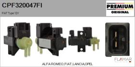 FIAT CPF320047FI - Válvula presion, control de gases de escape