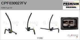 FORD-VOLVO-SAAB CPF030027FV - Válvula presion, control de gases de escape