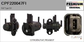 FIAT CPF220047FI - Válvula presion, control de gases de escape