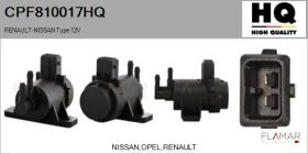 HQ CPF810017HQ - Válvula presion, control de gases de escape