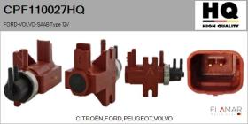 HQ CPF110027HQ - Válvula presion, control de gases de escape