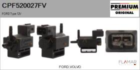 FORD-VOLVO-SAAB CPF520027FV - Válvula presion, control de gases de escape