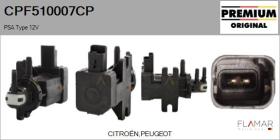 PSA CPF510007CP - Válvula presion, control de gases de escape