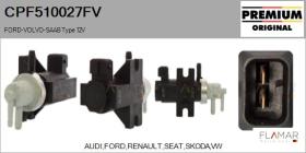 FORD-VOLVO-SAAB CPF510027FV - Válvula presion, control de gases de escape