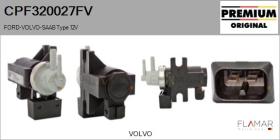 FORD-VOLVO-SAAB CPF320027FV - Válvula presion, control de gases de escape