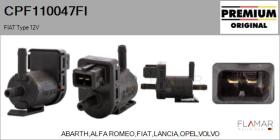FIAT CPF110047FI - Válvula presion, control de gases de escape