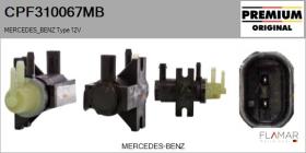 MERCEDES BENZ CPF310067MB - Válvula presion, control de gases de escape