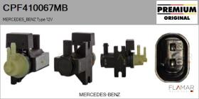 MERCEDES BENZ CPF410067MB - Válvula presion, control de gases de escape