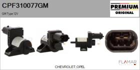 GM CPF310077GM - Válvula presion, control de gases de escape