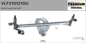 DELPHI VLF210121DU - VARILL.LP. NUEVO ORIG. DELPHI Type FRONT VHD