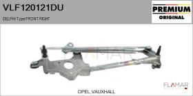 DELPHI VLF120121DU - VARILL.LP. NUEVO ORIG. DELPHI Type FRONT VHD