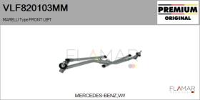 MARELLI VLF820103MM - VARILL.LP. NUEVO ORIG. MARELLI Type FRONT VHD