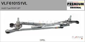VALEO VLF610151VL - VARILL.LP. NUEVO ORIG. VALEO Type FRONT VHD