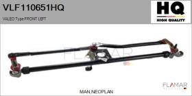 HQ VLF110651HQ - VARILL.LP. NUEVO VALEO Type FRONT VHD