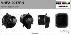 RENAULT NISSAN VHF210017RN - VENTILADORES HABITACULO