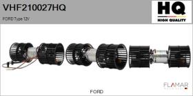 HQ VHF210027HQ - VENTILADORES HABITACULO