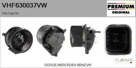 VW VHF630037VW - VENTILADORES HABITACULO