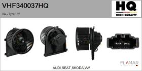 HQ VHF340037HQ - VENTILADORES HABITACULO