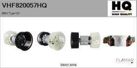 HQ VHF820057HQ - VENTILADORES HABITACULO