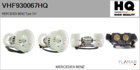 HQ VHF930067HQ - VENTILADORES HABITACULO