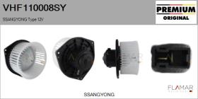 SSANGYONG VHF110008SY - VENTILADORES HABITACULO