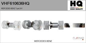 HQ VHF610636HQ - VENTILADORES HABITACULO