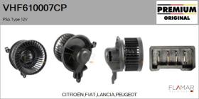 PSA VHF610007CP - VENTILADORES HABITACULO