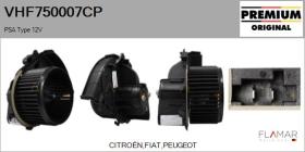 PSA VHF750007CP - VENTILADORES HABITACULO
