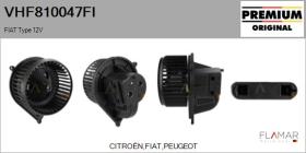 FIAT VHF810047FI - VENTILADORES HABITACULO