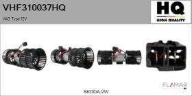 HQ VHF310037HQ - VENTILADORES HABITACULO