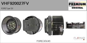 FORD-VOLVO-SAAB VHF920027FV - VENTILADORES HABITACULO