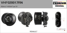 RENAULT NISSAN VHF020017RN - VENTILADORES HABITACULO
