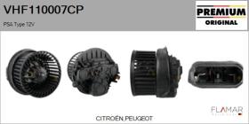 PSA VHF110007CP - VENTILADORES HABITACULO
