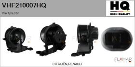 HQ VHF210007HQ - VENTILADORES HABITACULO