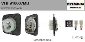 MERCEDES BENZ VHF910067MB - VENTILADOR HABITACULO
