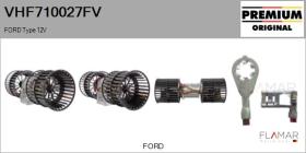 FORD-VOLVO-SAAB VHF710027FV - VENTILADOR HABITACULO