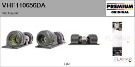 DAF VHF110656DA - VENTILADOR HABITACULO