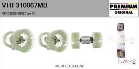 MERCEDES BENZ VHF310067MB - VENTILADOR HABITACULO