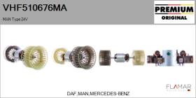 MAN NEOPLAN VHF510676MA - VENTILADOR HABITACULO