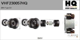 HQ VHF230057HQ - Ventilador habitáculo BMW Type 12V