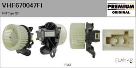 FIAT VHF670047FI - Ventilador habitáculo FIAT Type 12V