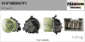 FIAT VHF080047FI - Ventilador habitáculo FIAT Type 12V