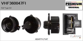 FIAT VHF360047FI - Ventilador habitáculo FIAT Type 12V
