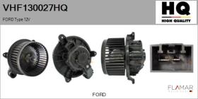 HQ VHF130027HQ - Ventilador habitáculo FORD Type 12V