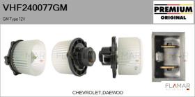 GM VHF240077GM - Ventilador habitáculo GM Type 12V