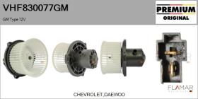 GM VHF830077GM - Ventilador habitáculo GM Type 12V