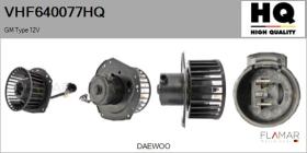 HQ VHF640077HQ - Ventilador habitáculo GM Type 12V